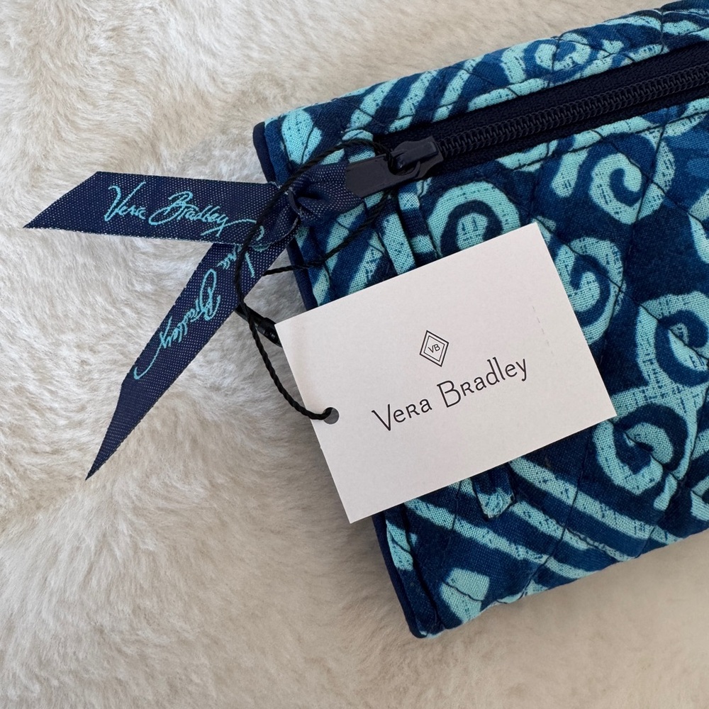 Vera Bradley Cuban Tiles Trifold Wallet - NWT - Picture 6 of 9